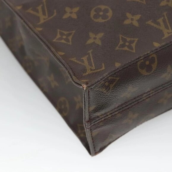 LOUIS VUITTON Monogram Sac Plat Hand Bag - Picture 11 of 16